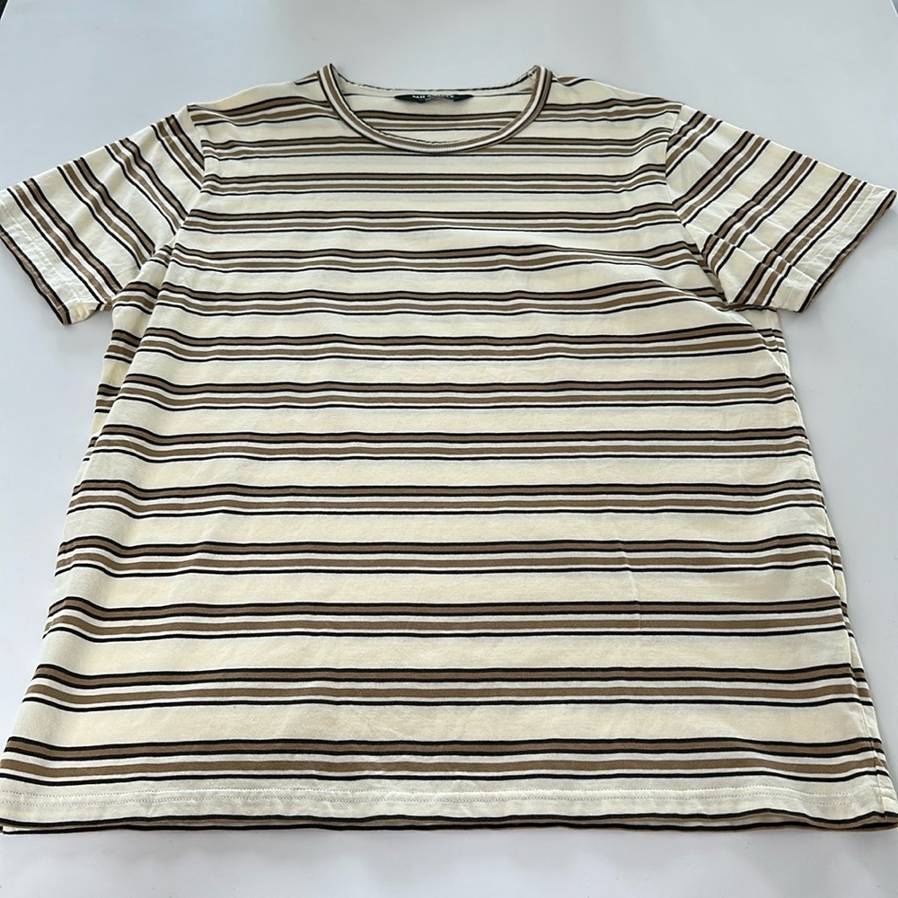 Mr Simple organic cotton stripe tee